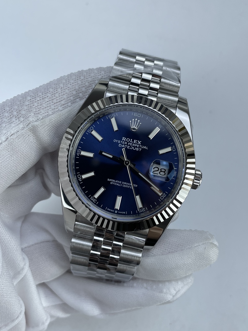 (준비완료/특급배송)NO.2392/NM공장 롤렉스 데이저스트 41미리 블루 바 (강력추천)