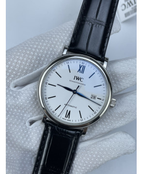 (준비완료/특급배송)NO.2545/V7공장 포르토피노 화이트다이얼 로즈골드 150주년 악어스트랩