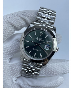 (준비완료/특급배송)NO.2658/VS공장 롤렉스 데이저스트 41미리 그린다이얼 돔베젤 쥬빌레