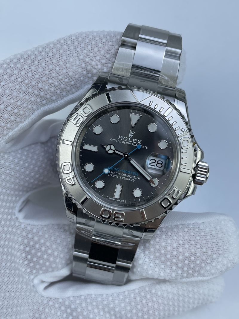 (준비완료/특급배송 할인판매)NO.2948/VS공장 요트마스터 그레이 3135풀카피 클론무브