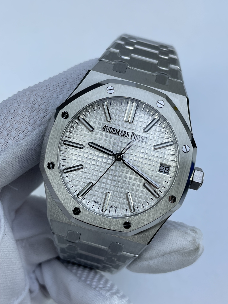 (준비완료/특급배송)NO.3168/ZF공장 오데마피게 로얄오크 15510 50주년 화이트다이얼