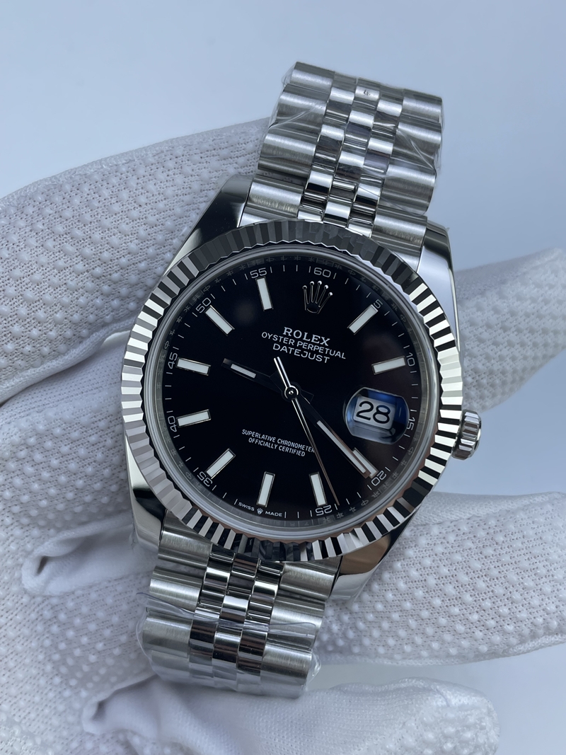 (준비완료/특급배송)NO.3179/롤렉스 데이저스트 126334 41미리 블랙다이얼 바인덱스 QP공장