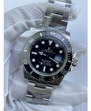 (준비완료/특급배송 할인판매)NO.3304/롤렉스 서브마리너 신형 41mm 블랙다이얼 블랙세라믹 인서트 최신형 QP공장