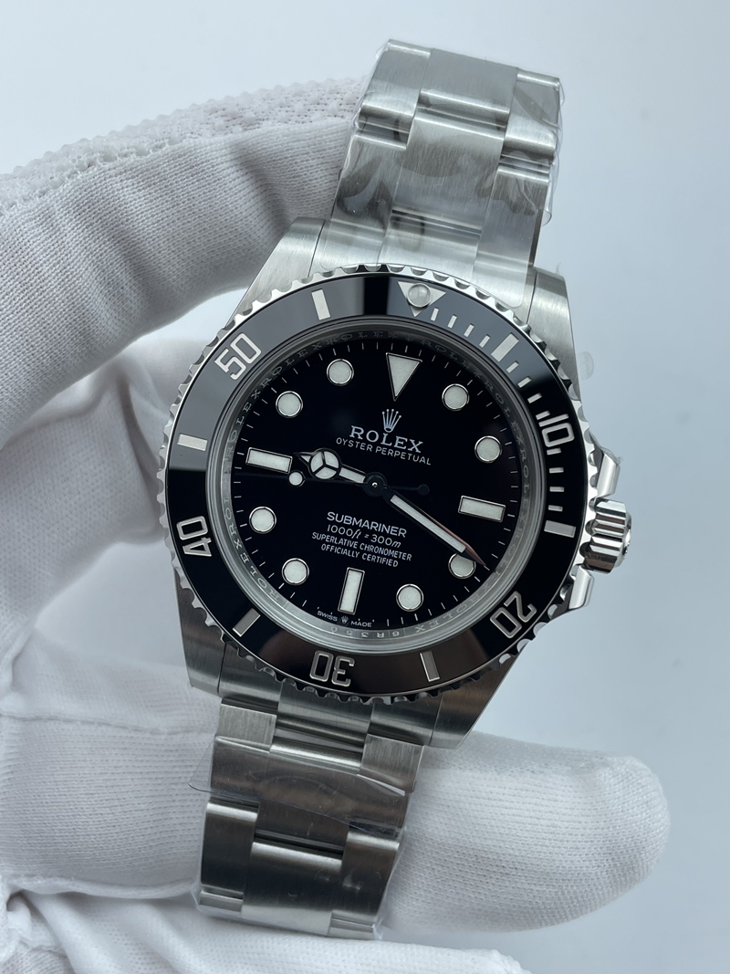 (준비완료/특급배송)NO.13426/QP공장 Submariner 41mm 124060 No Date Black Ceramic 904L Steel 3230
